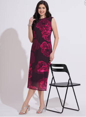 LEIA Women Floral Bodycon Dress