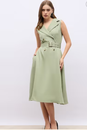 STYLI Women Polyester Dress