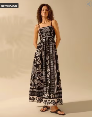 HONKY TONKY Women Maxi Floral Fit and Flare Dress