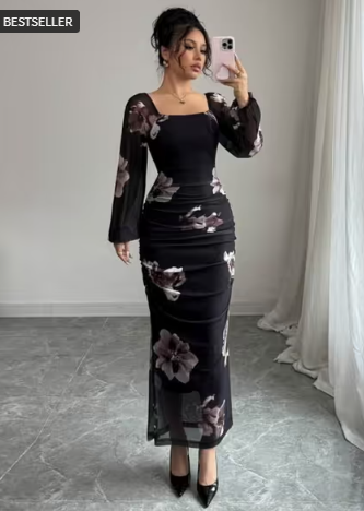BUDA JEANS CO Women Floral Bodycon Dress