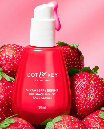 Strawberry Bright 10% Niacinamide Face Serum