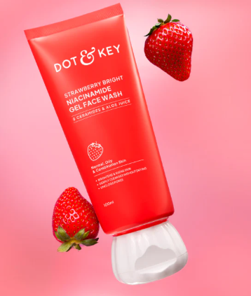 Strawberry Bright Niacinamide Gel Face Wash