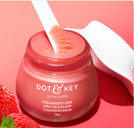Strawberry Dew Cleansing Balm for Dewy Skin