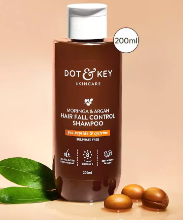 Moringa & Argan Oil Hair Fall Control Shampoo