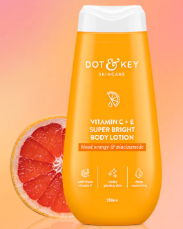 Vitamin C + E Body Lotion for Glowing Skin