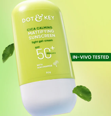 Cica + Niacinamide Sunscreen, In-Vivo Tested SPF 50+ PA++++