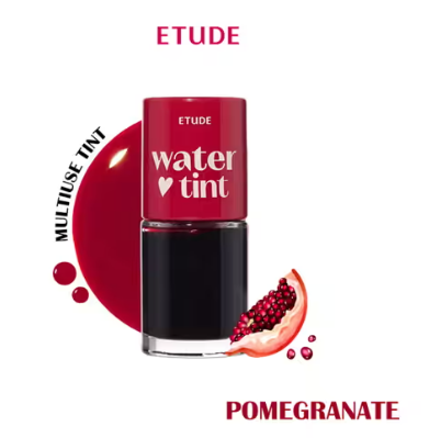 Etude Dear Darling Water Gel Lip and Cheek Tint Lipstick - 06 Pomegranate Ade